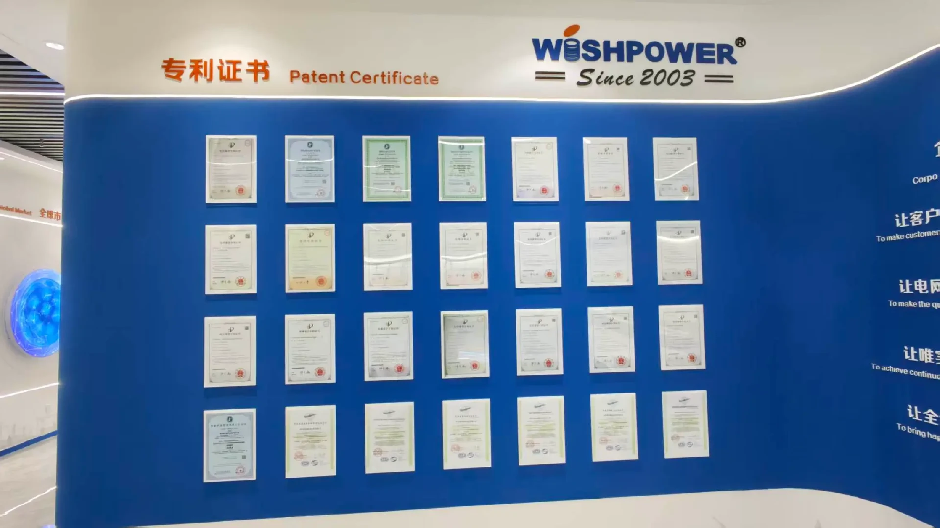 WishPower workplace and factory environment